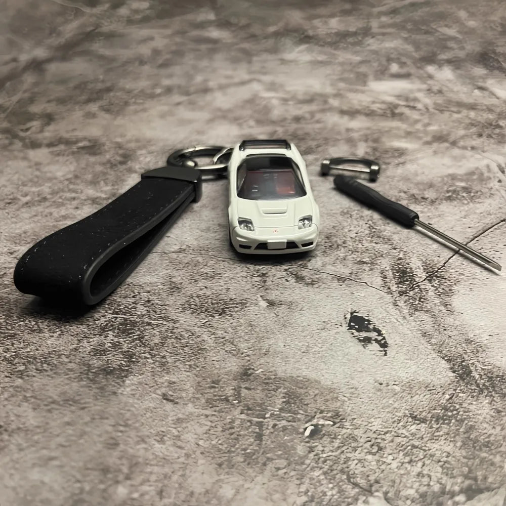 Honda NSX Type R Keychains 1:64 Model Car Keychain