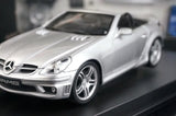 [Hot Works] 1:18 Mercedes-Benz 2004 SLK55 AMG silver modellbil Die-Cast