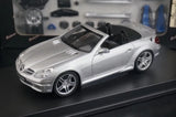 [Hot Works] 1:18 Mercedes-Benz 2004 SLK55 AMG silver modellbil Die-Cast