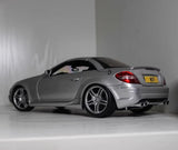 [Hot Works] 1:18 Mercedes-Benz 2004 SLK55 AMG silver modellbil Die-Cast