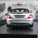 [Hot Works] 1:18 Mercedes-Benz 2004 SLK55 AMG silver modellbil Die-Cast