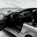 [Hot Works] 1:18 Mercedes-Benz 2008 SL63 AMG R230 argent voiture miniature Die-Cast