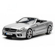 [Hot Works] 1:18 Mercedes-Benz 2008 SL63 AMG R230 argent voiture miniature Die-Cast
