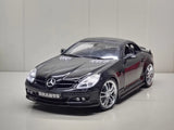 [Hot Works] 1:18 Mercedes-Benz 2009 SLK55 AMG Brabus svart modellbil Die-Cast