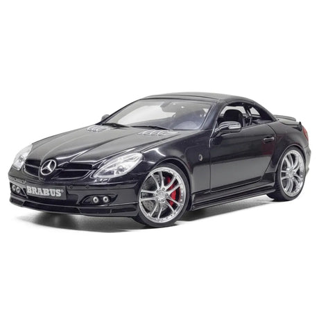 [Hot Works] 1:18 Mercedes-Benz 2009 SLK55 AMG Brabus Black Model Car Die-Cast