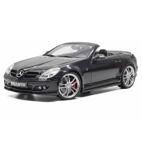 [Hot Works] 1:18 Mercedes-Benz 2009 SLK55 AMG Brabus Black Model Car Die-Cast