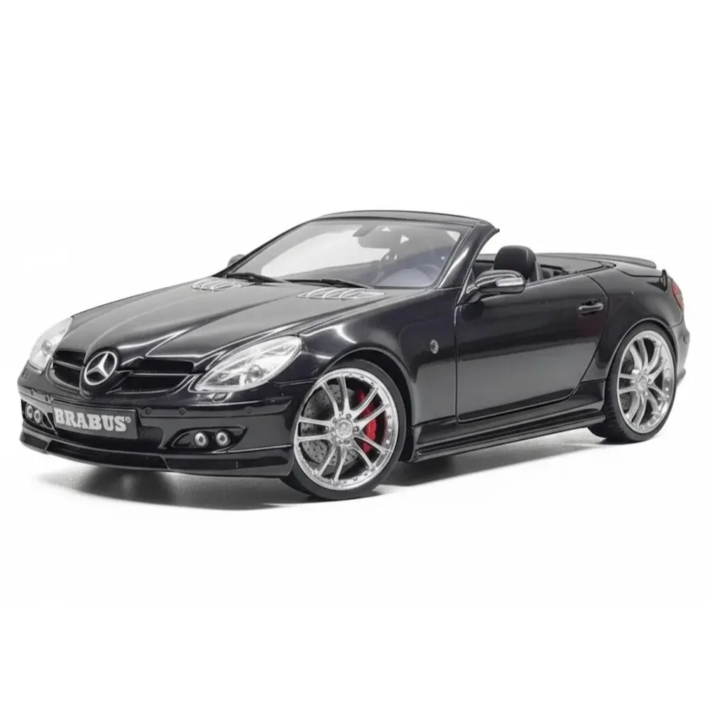[Hot Works] 1:18 Mercedes-Benz 2009 SLK55 AMG Brabus Black Model Car Die-Cast