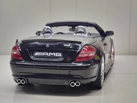 [Hot Works] 1:18 Mercedes-Benz 2009 SLK55 AMG Brabus Black Model Car Die-Cast
