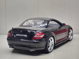 [Hot Works] 1:18 Mercedes-Benz 2009 SLK55 AMG Brabus svart modellbil Die-Cast