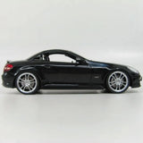 [Hot Works] 1:18 Mercedes-Benz 2009 SLK55 AMG Brabus svart modellbil Die-Cast