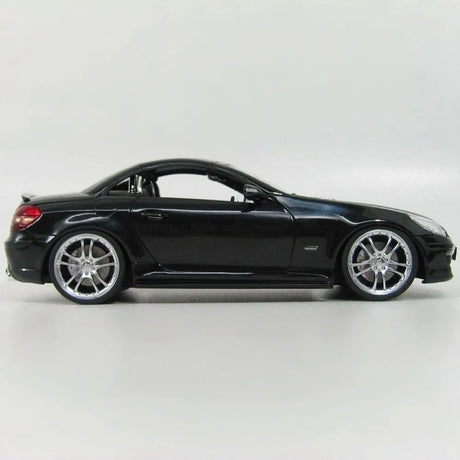 [Hot Works] 1:18 Mercedes-Benz 2009 SLK55 AMG Brabus Black Model Car Die-Cast