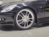 [Hot Works] 1:18 Mercedes-Benz 2009 SLK55 AMG Brabus svart modellbil Die-Cast