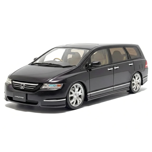 [Hot Works] 1:24 Honda 2004 Odyssey Mugen Blue Model Car Die-Cast