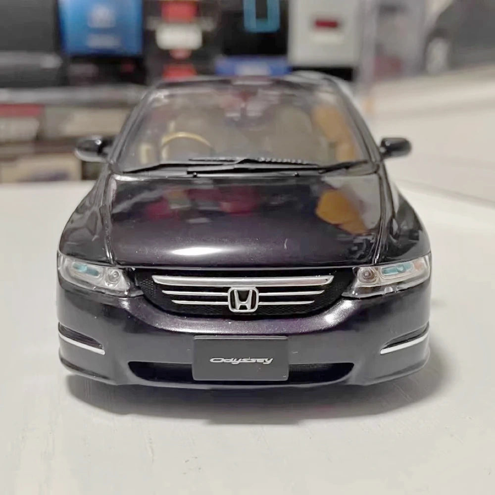 [Hot Works] 1:24 Honda 2004 Odyssey Mugen Blue Model Car Die-Cast