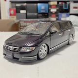 [Hot Works] 1:24 Honda 2004 Odyssey Mugen Blue Model Car Die-Cast