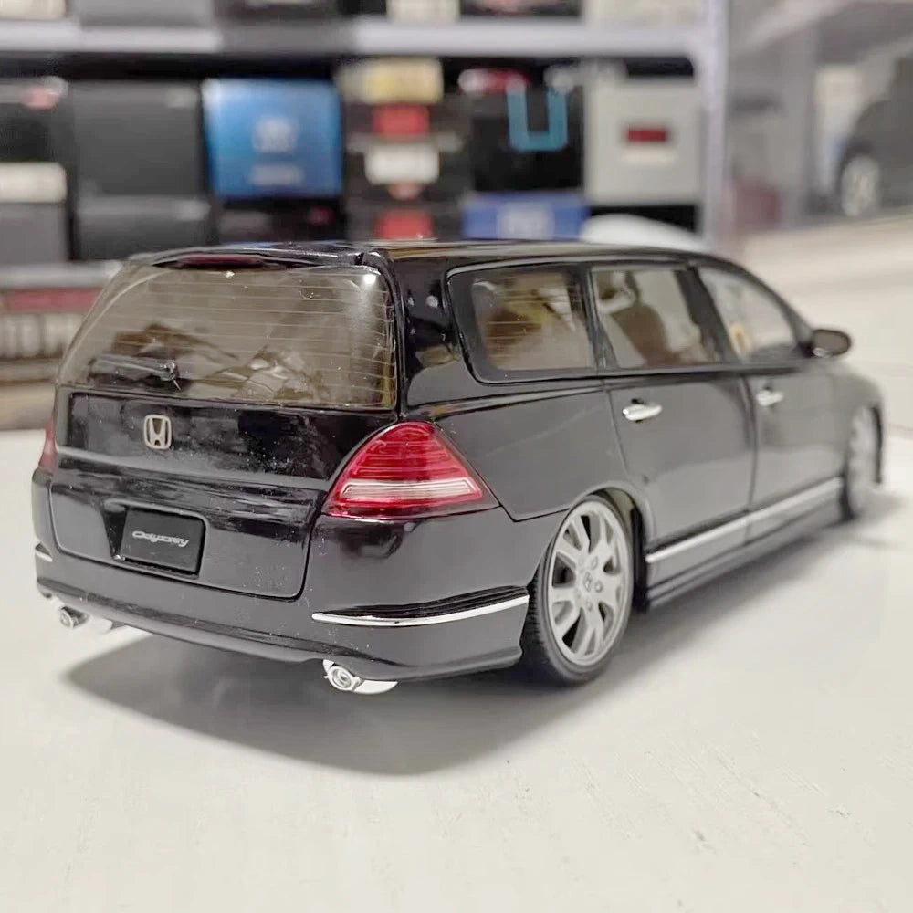 [Hot Works] 1:24 Honda 2004 Odyssey Mugen Blue Model Car Die-Cast