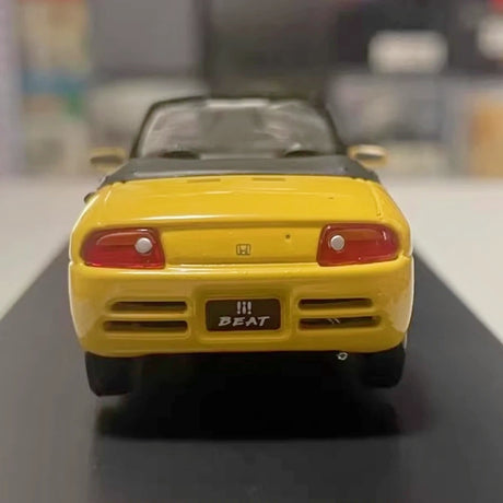 [Hot Works] 1:43 Honda 1991 Beat Yellow Model Car Die-Cast