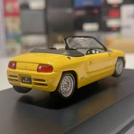 [Hot Works] 1:43 Honda 1991 Beat Yellow Model Car Die-Cast