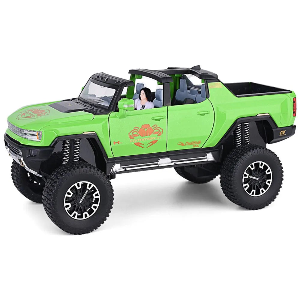 1:24 Hummer 2024 GMC EV Truck Convertible Die Cast Model Car