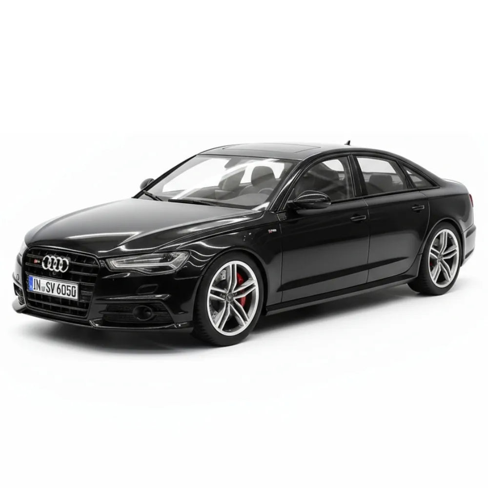 [IVY] 1:18 Audi 2012 S6 Sedan Black Model Car Resin