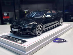 [IVY] 1:18 Audi 2012 S6 Sedan Black Model Car Resin