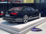 [IVY] 1:18 Audi 2012 S6 Sedan Black Model Car Resin