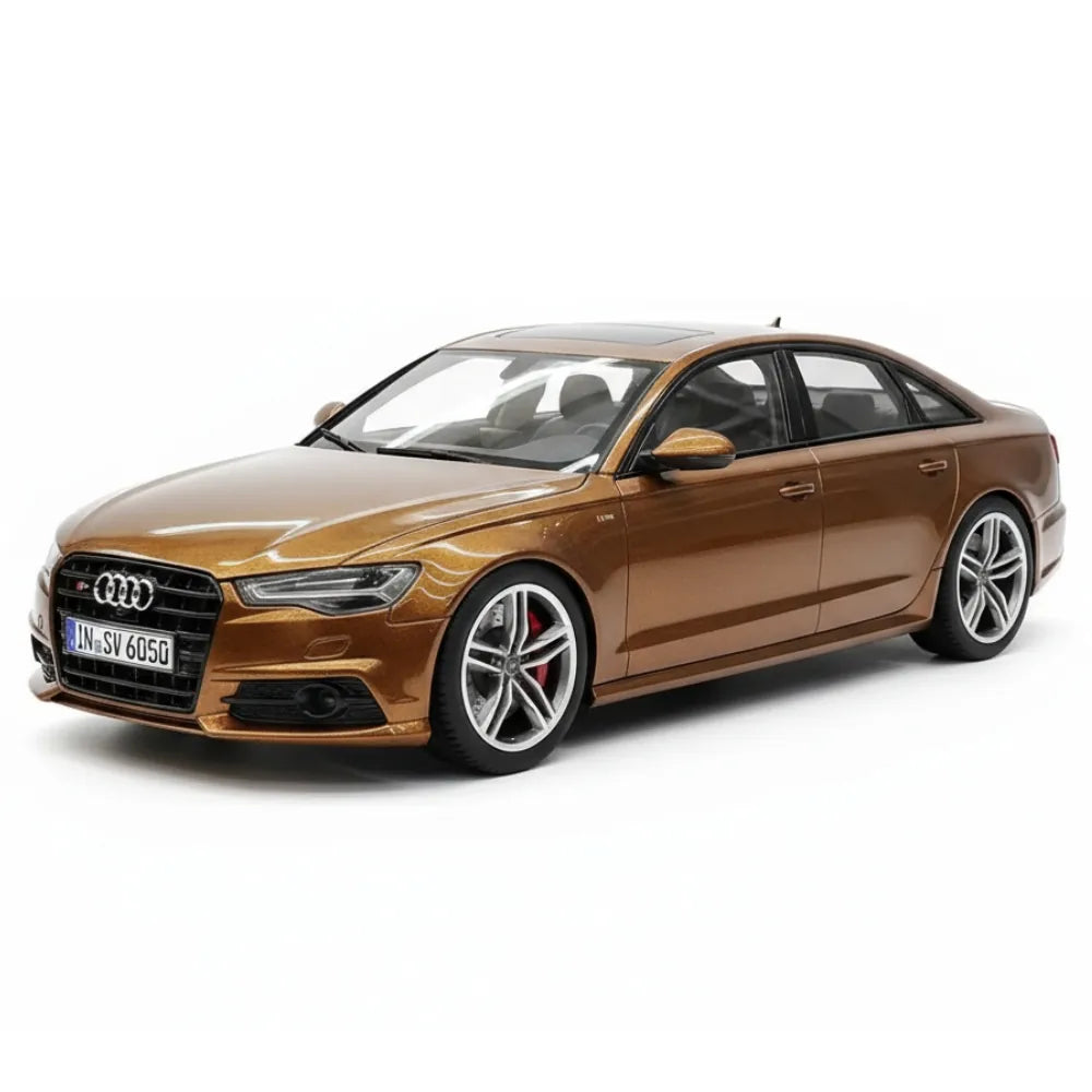 [IVY] 1:18 Audi 2012 S6 Sedan Gold Model Car Resin