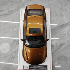 [IVY] 1:18 Audi 2012 S6 Sedan Gold Model Car Resin
