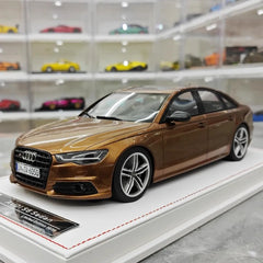 [IVY] 1:18 Audi 2012 S6 Sedan Gold Model Car Resin