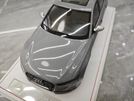 [IVY] 1:18 Audi 2012 S6 Sedan Gray Model Car Resin