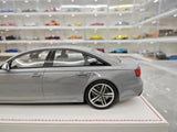[IVY] 1:18 Audi 2012 S6 Sedan Gray Model Car Resin