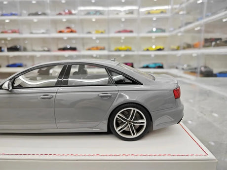 [IVY] 1:18 Audi 2012 S6 Sedan Gray Model Car Resin