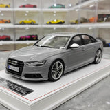 [IVY] 1:18 Audi 2012 S6 Sedan Gray Model Car Resin