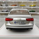 [IVY] 1:18 Audi 2012 S6 Sedan argent voiture miniature Resin