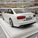 [IVY] 1:18 Audi 2012 S6 Sedan White Model Car Resin