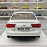 [IVY] 1:18 Audi 2012 S6 Sedan White Model Car Resin