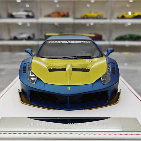 [IVY] 1:18 Ferrari 2009 458 Italia LBWK Silhouette GT Model Car Resin