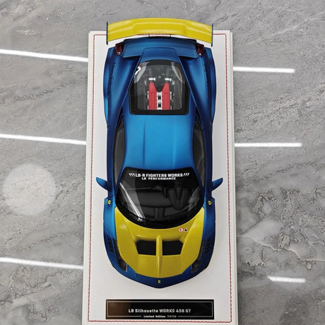 [IVY] 1:18 Ferrari 2009 458 Italia LBWK Silhouette GT Model Car Resin