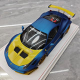 [IVY] 1:18 Ferrari 2009 458 Italia LBWK Silhouette GT Model Car Resin