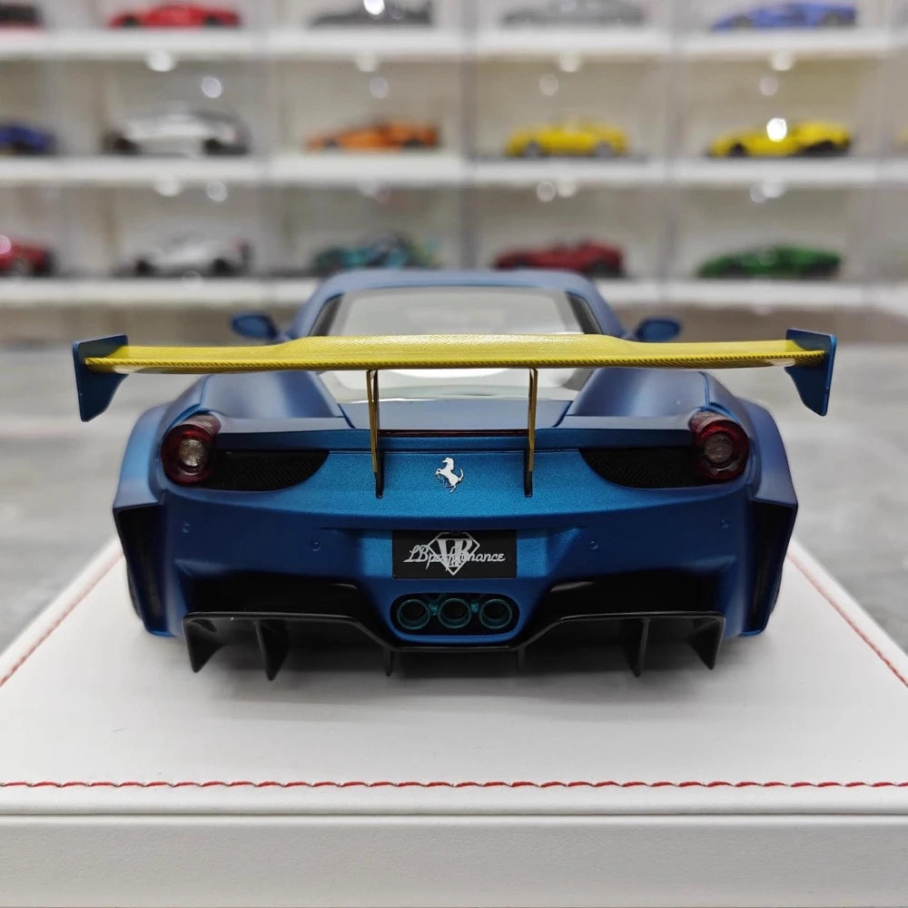 [IVY] 1:18 Ferrari 2009 458 Italia LBWK Silhouette GT Model Car Resin