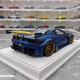 [IVY] 1:18 Ferrari 2009 458 Italia LBWK Silhouette GT Model Car Resin