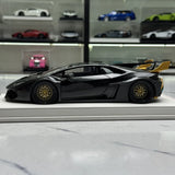 IVY Lamborghini 2014 Huracan LP610-4 LB-Works Gray 1:18 – Collectible Resin Model Resin