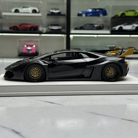 IVY Lamborghini 2014 Huracan LP610-4 LB-Works Gray 1:18 – Sammelobjekt-Resin-Modellharz
