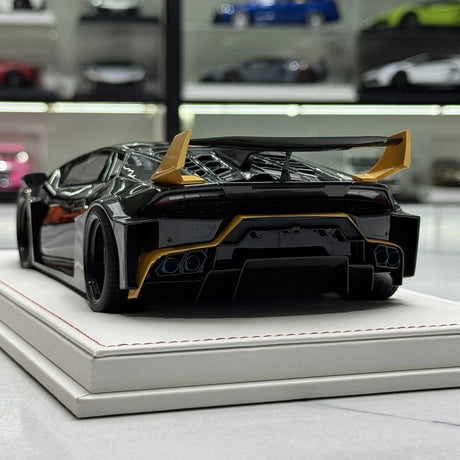IVY Lamborghini 2014 Huracan LP610-4 LB-Works Gray 1:18 – Sammelobjekt-Resin-Modellharz