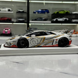 IVY Lamborghini 2014 Huracan LP610-4 LB-Works White 1:18 – keräilyhartsimalli