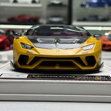 IVY Lamborghini 2014 Huracan LP610-4 LB-Works Yellow 1:18 – Collectible Resin Model Resin