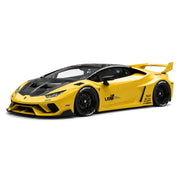 IVY Lamborghini 2014 Huracan LP610-4 LB-Works keltainen 1:18 – keräilytason resiinimalli