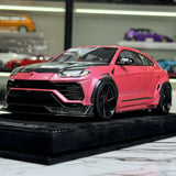 IVY Lamborghini 2018 Urus LB-Works Pink 1:18 – Verzamelbare resin modelresin resin
