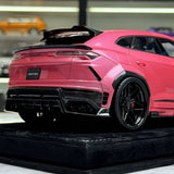 IVY Lamborghini 2018 Urus LB-Works Pink 1:18 – Verzamelbare resin modelresin resin