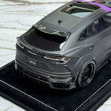 IVY Lamborghini 2018 Urus LB-ووركس بنفسجي وأسود 1:18 – راتنج نموذجي قابل للجمع